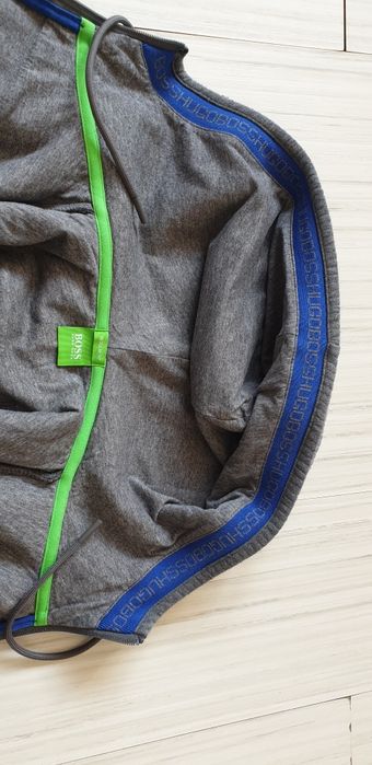 Hugo Boss Saggy Hoodie Full Zip Regular Fit Mens Size М ОРИГИНАЛ!