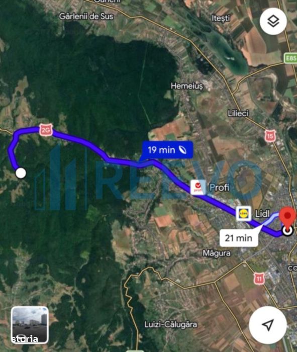 Teren de vânzare Luncani, str. Slatina