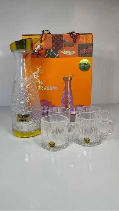 Grafin 1+4 bokal nabor  Podarochniy upakovkada