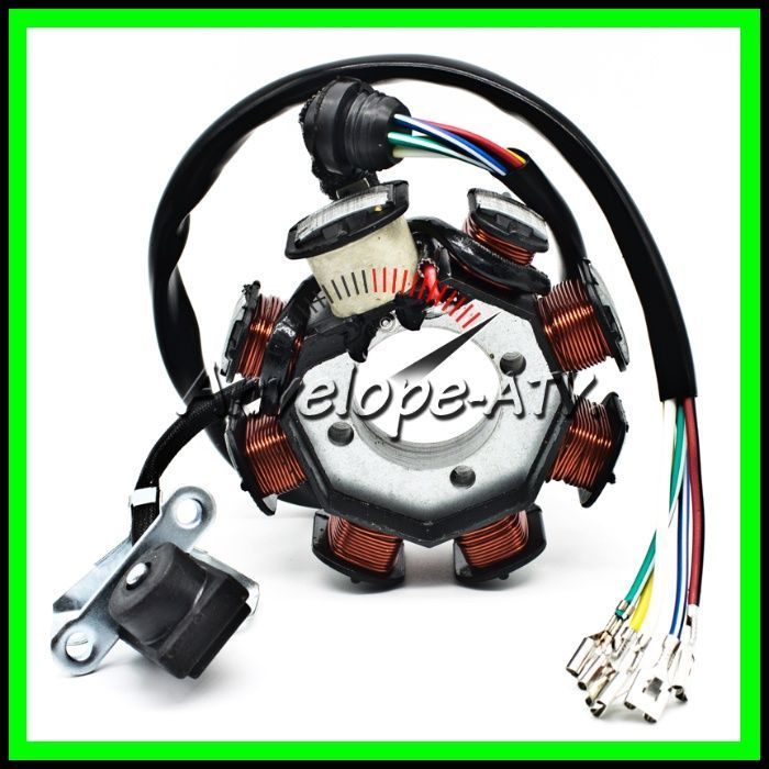 Bobina Magnetou ATV 200 250 ATV Magnetou 150 125 - 8 Bobine 5 Fire