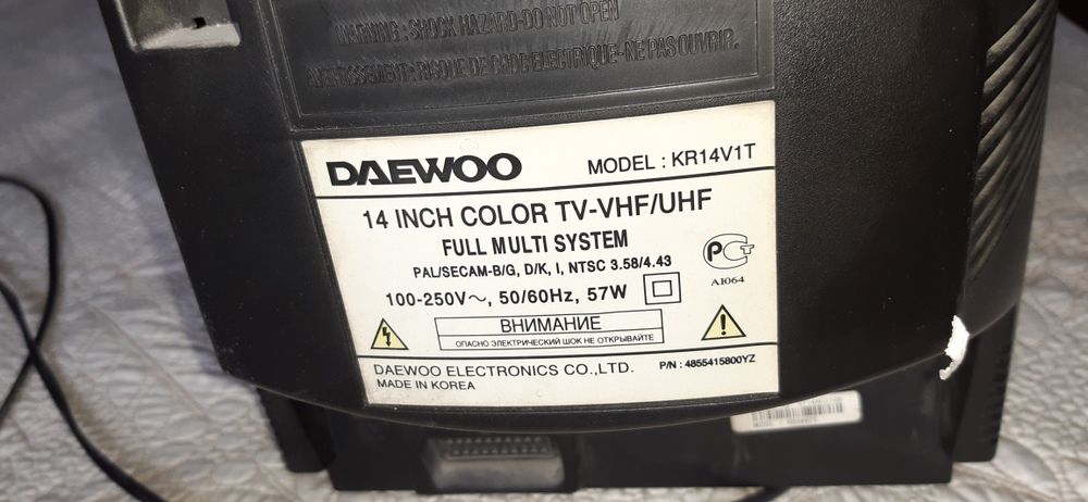 Телевизор Daewoo на запчасти