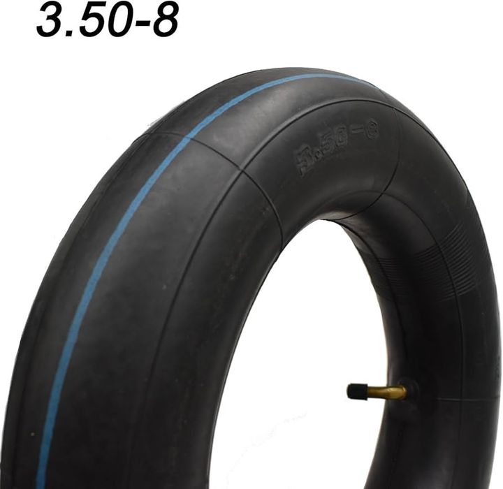 2 x Cameră pentru roabă 3.50-8 cu supapă unghiulară TR-87