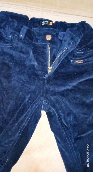 Вельветовые брюки на девочку