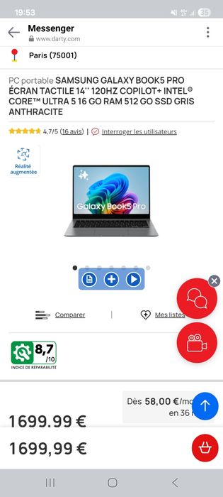 Vand laptop samsung galaxy noi sigilate