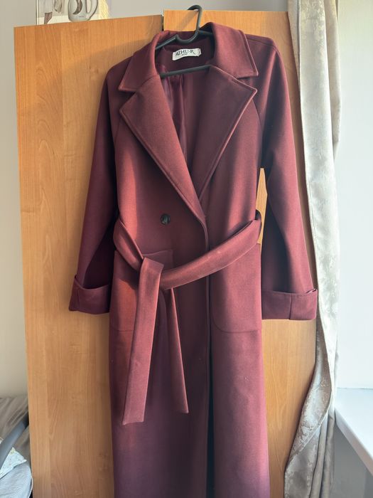 Классическое пальто с поясом