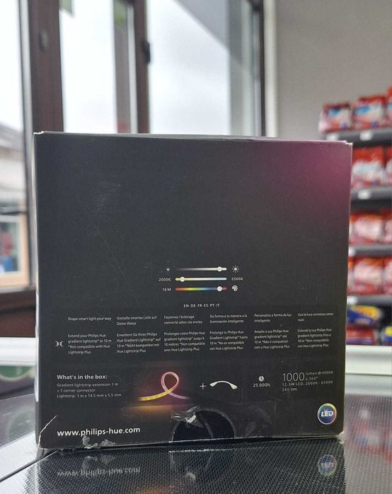 Philips Hue Gradient Extensie 1ml Banda LED Smart 12.3W 1000l