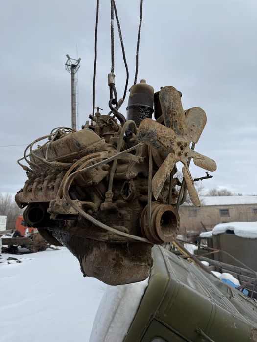 Газ 66 матор каробка