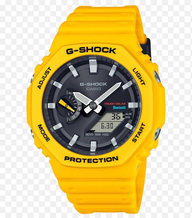 Ceas Sport Casio g shock ga b2100C-9aer, YELLOW , Nou,Garantie 2 ani