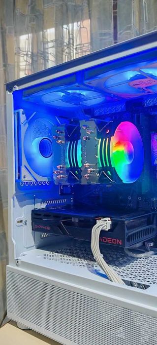 Бюджетно Геймърско PC Ryzen 5 5500/32Gb/512GB SSD+1000Gb HDD/Sapphire RX 6600/Гаранция