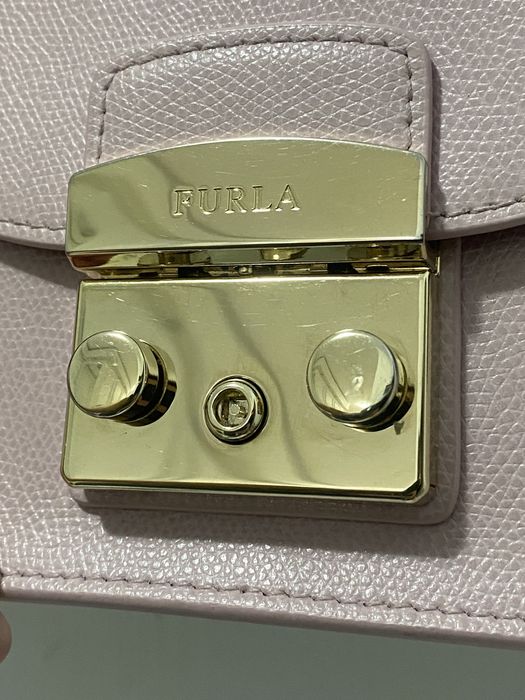 Gentuța Furla Metropolis piele naturală roz