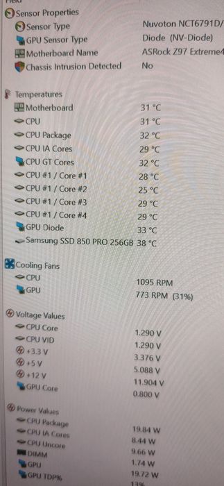 Мръсен ТОП ! Asrock z97 extreme 4 + core i7 4790k.