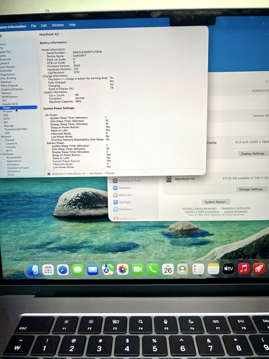 MacBook Air M2 15'Dyum ( Макбук - Ноутбук )