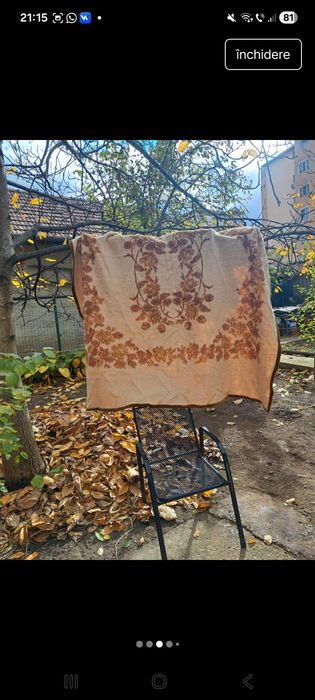 Cuvertura pat din lână naturală,  Germany