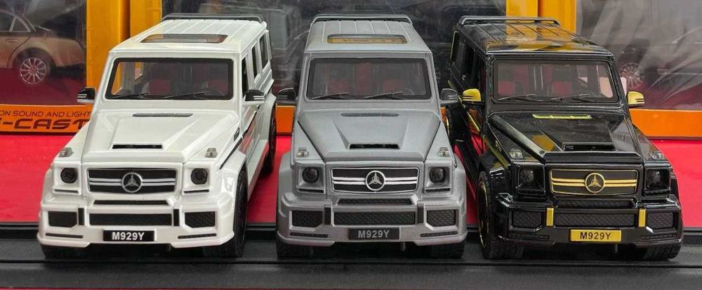 Гелик машинка металлическая Мерседес Гелендваген Брабус G65 игрушка