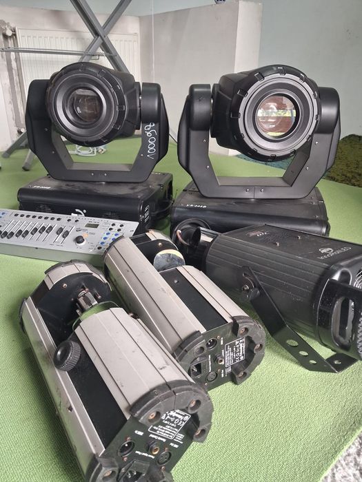 Roboti lumina/ scanner led dj  / Moving head beam