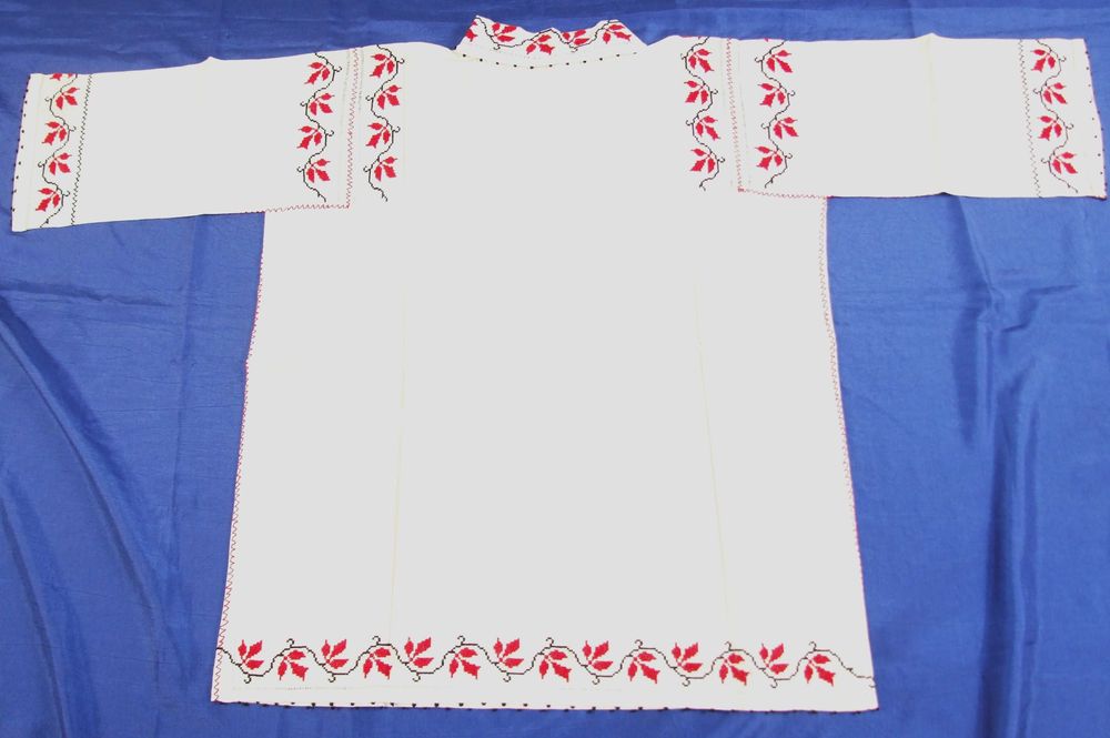 Camasa traditionala (ie) mas. 42, panza bumbac tesuta la razboi