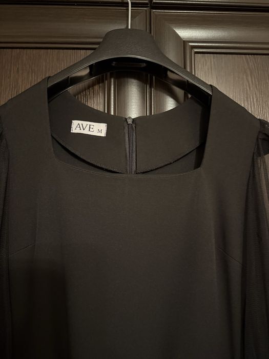 черное вечернее платье