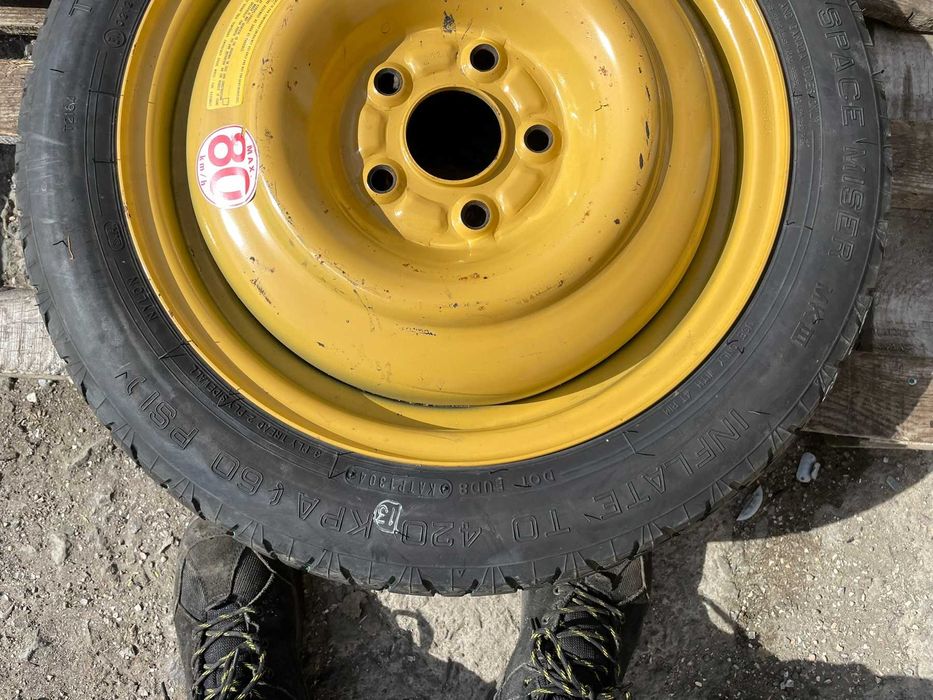 135/80/16 резервна джанта Патерица 5х114,3 Nissan Almera Leaf Megane