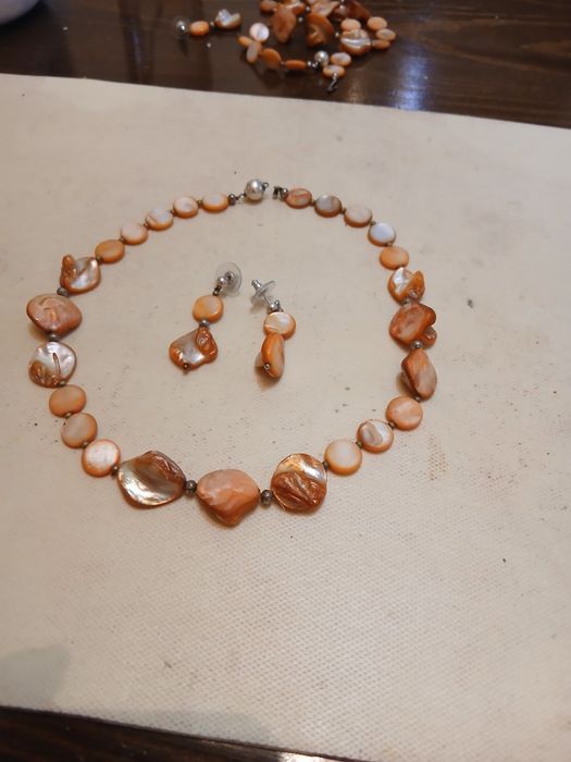 Комплект колие с обици