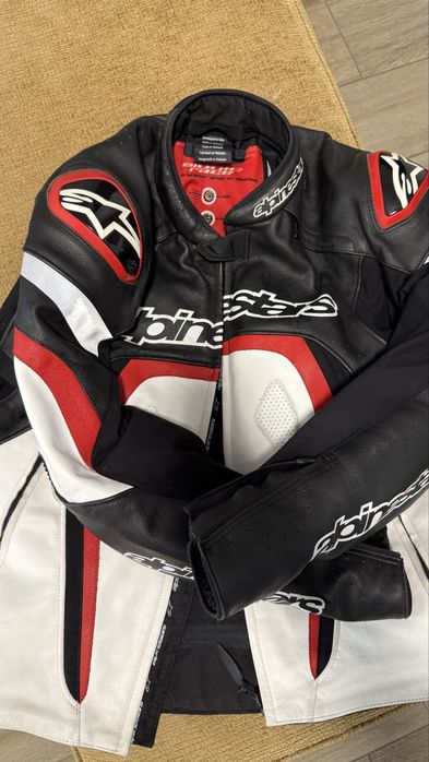 Geaca moto Alpinestars piele Motegi 58