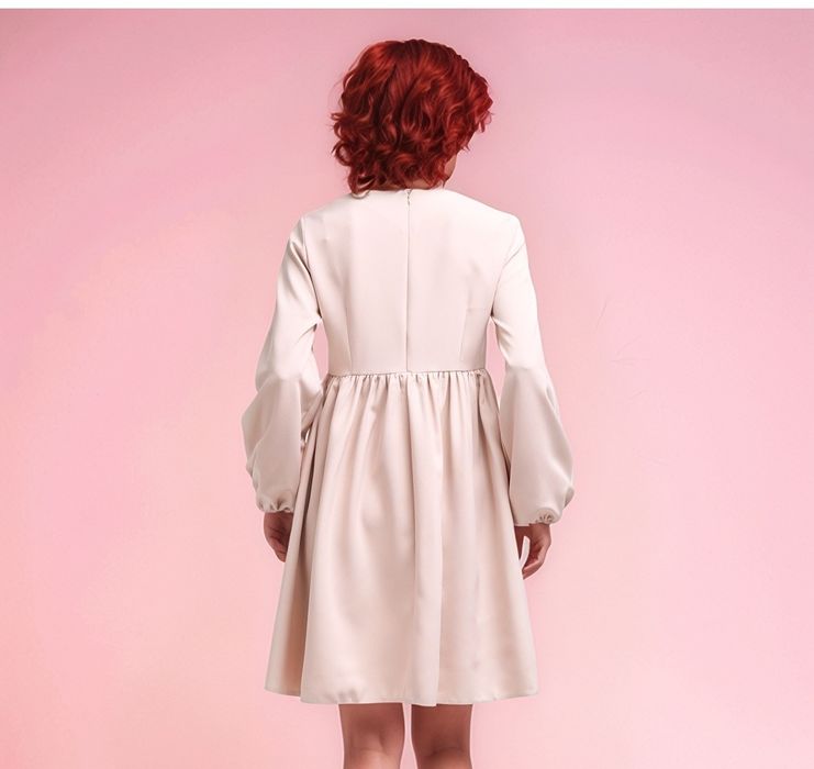 Новое платье для девушек (осень, зима и весна)