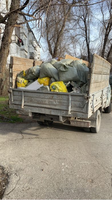 Вывоз мусор хлама ветки