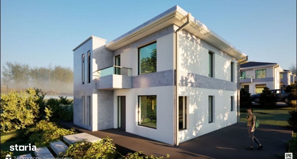 Casa individuala P+E | 125 mp utili | Teren 475 mp | Zona Primariei