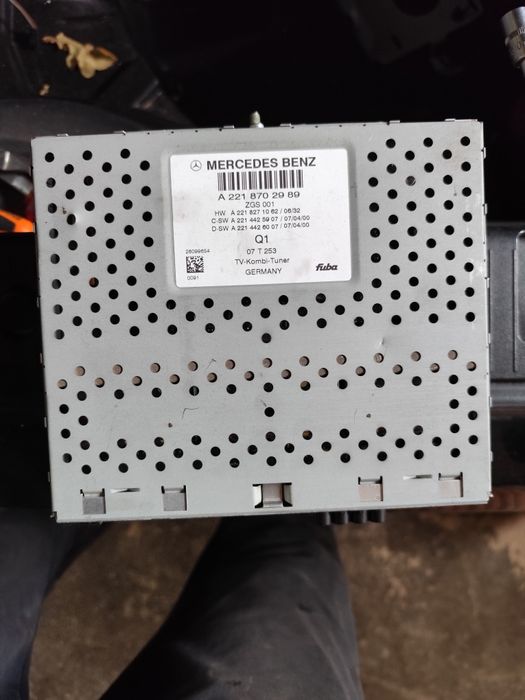 ТВ тунер Mercedes s class w221/мерцедес В221