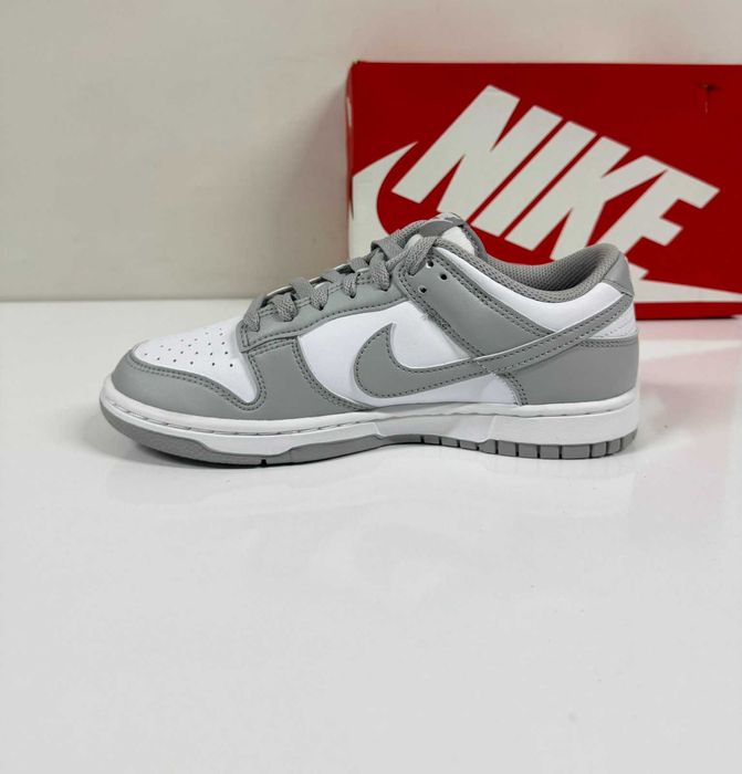 Nike Dunk Low White Light Smoke Grey