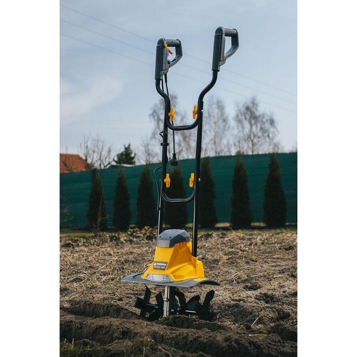 Motocultor, electromotocultor electric, 1700 W, latime de lucru 36 cm,