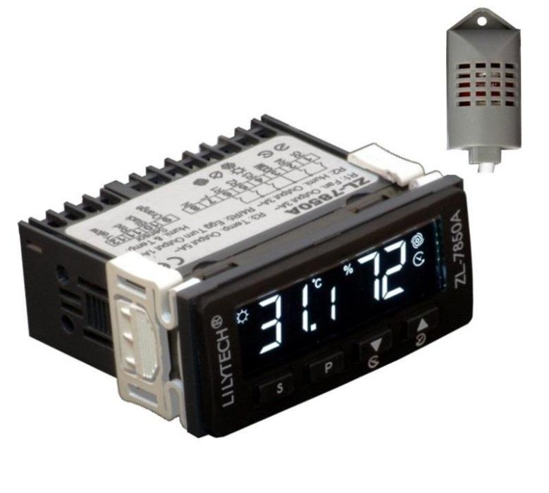 Контроллер температуры и влажности инкубатора Lilytech