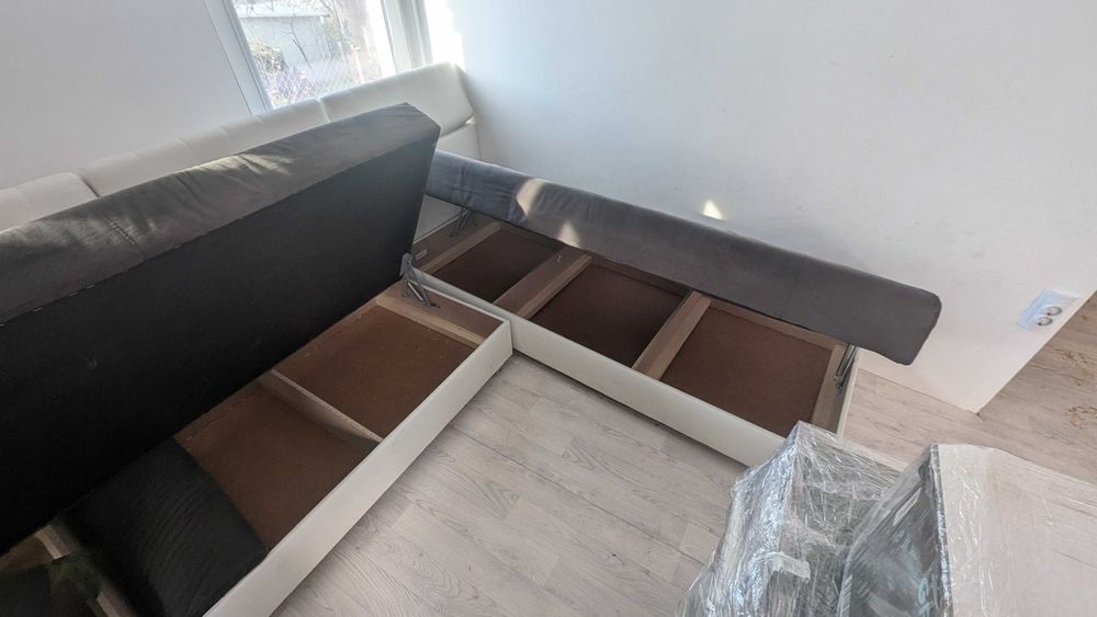 Ъглов Диван с функция ракла за съхранение