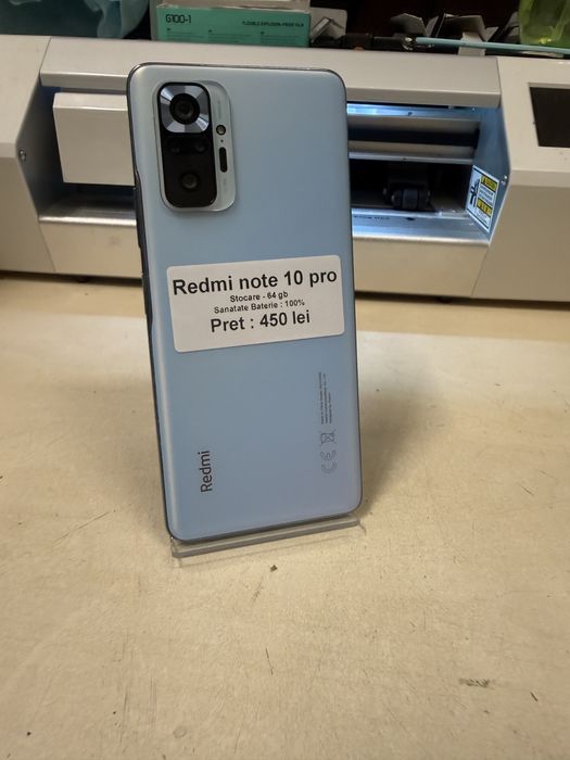 Redmi note 10 pro / 64 gb / Impecabil ca Nou / Garantie
