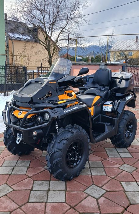 Outlander Max XTP 1000R.4x4.inmatriculabil număr negru.Polaris.cf moto