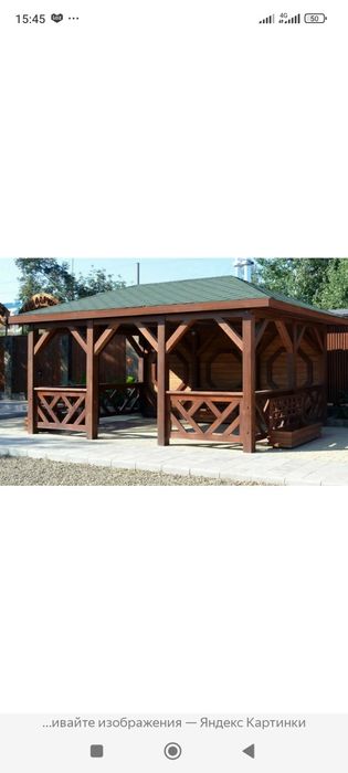 Беседки из дерева от производителя делаем качественное и быстро
