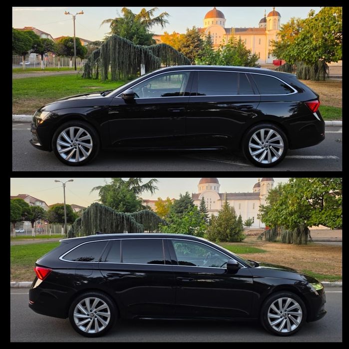 Skoda Octavia IV Style 2021 2.0TDI Skoda Crystal Lighting Tabletă Climă 3 Zone  Bord Virtual Scaune Electrice Jante 18" Lane Side  ACC  Front Keyless