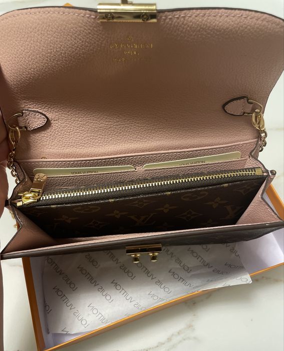 Portofel Louis Vuitton nou din piele naturala Full Box