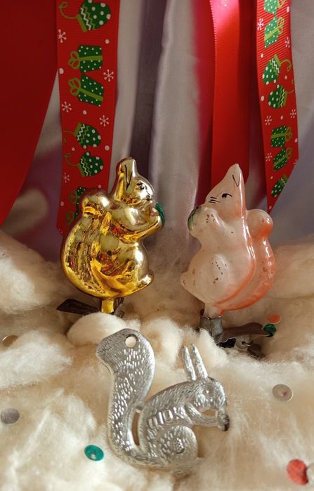 Елочные игрушки, стекло СССР, ГДР