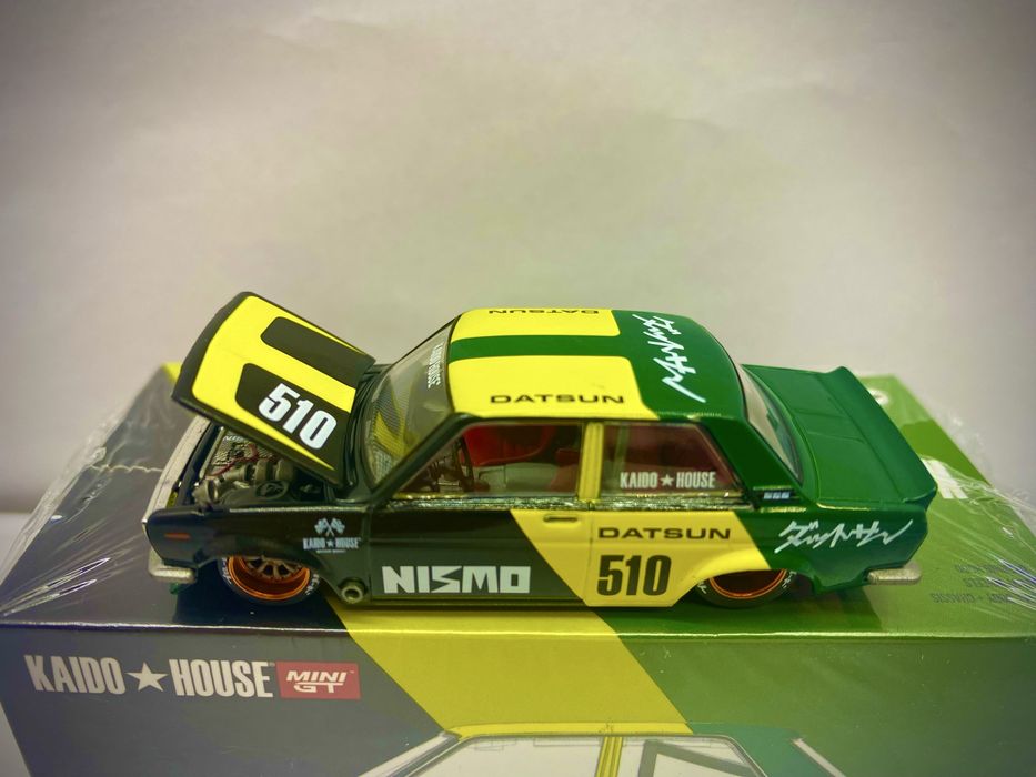 KAIDO HOUSE DATSUN STREET 510 Racing v2 machetă auto scara 1:64 miniGT