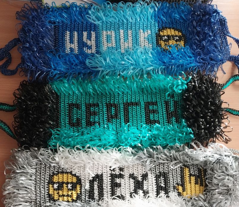 Мочалки, вещи на заказ