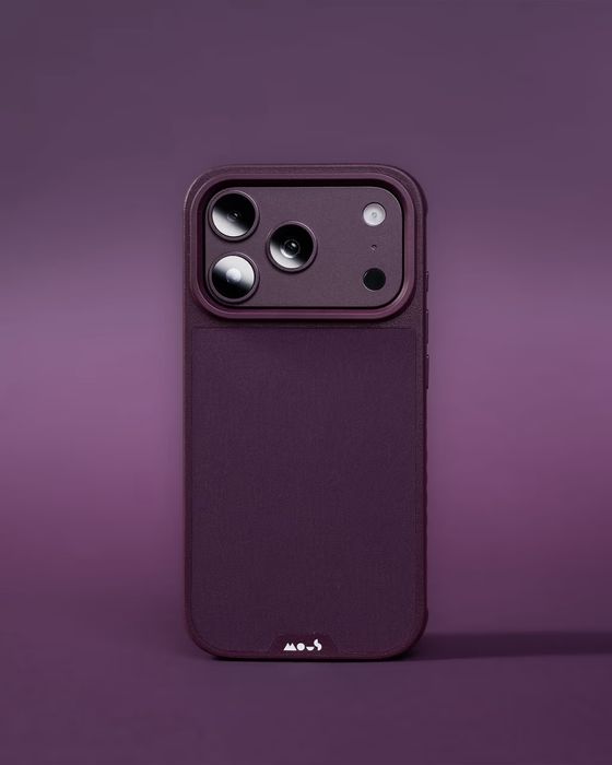 Кейс Iphone 18 PRO MAX Mous LIMITLESS Dark Cherry