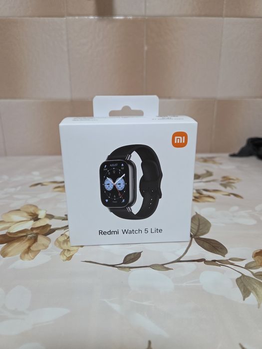Smartwatch Xiaomi Redmi Watch 5 Lite Negru + Husă protecție