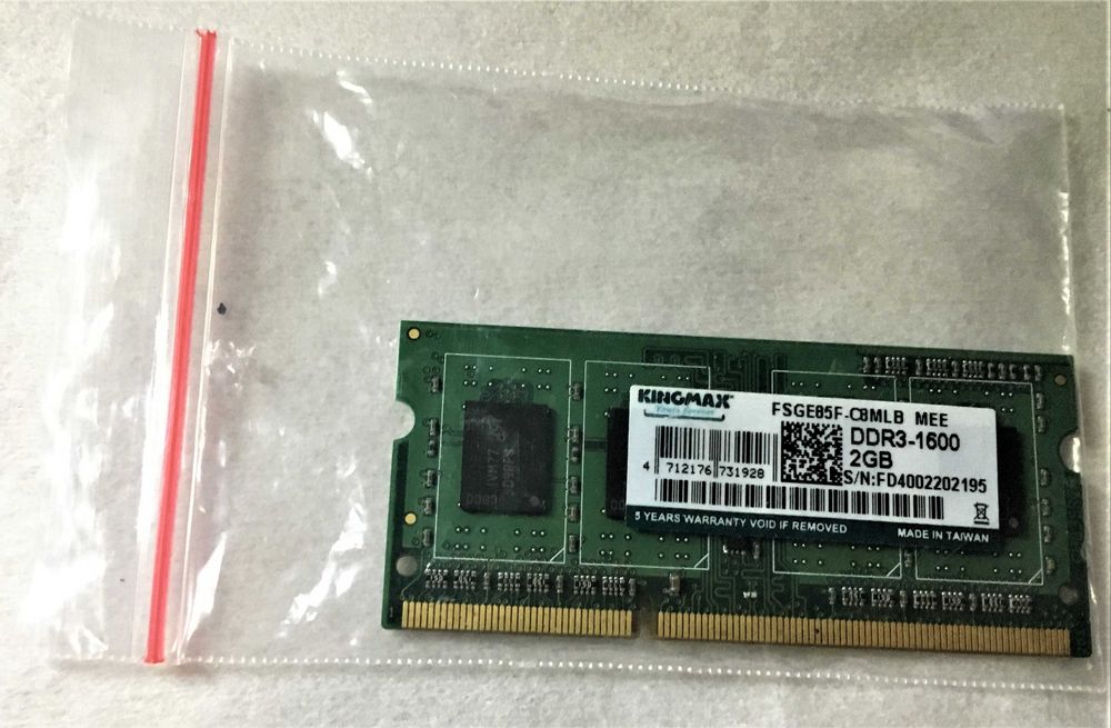 memorie laptop kingmax 2GB DDR3 1600MHz