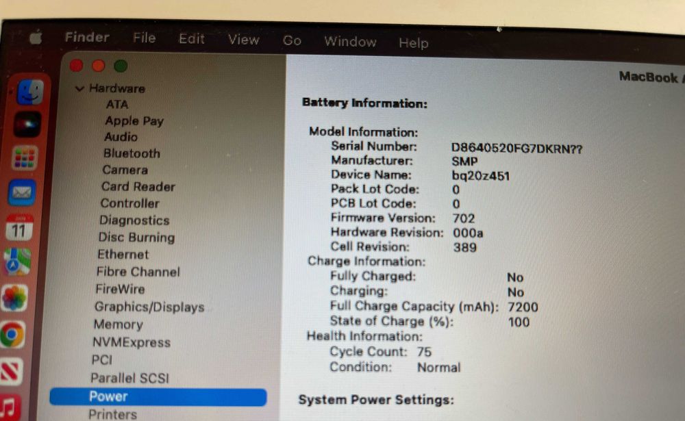 Apple MacBook Air 13.3 inch(2017), Intel i7, 8 RAM, 512GB SSD, A1466