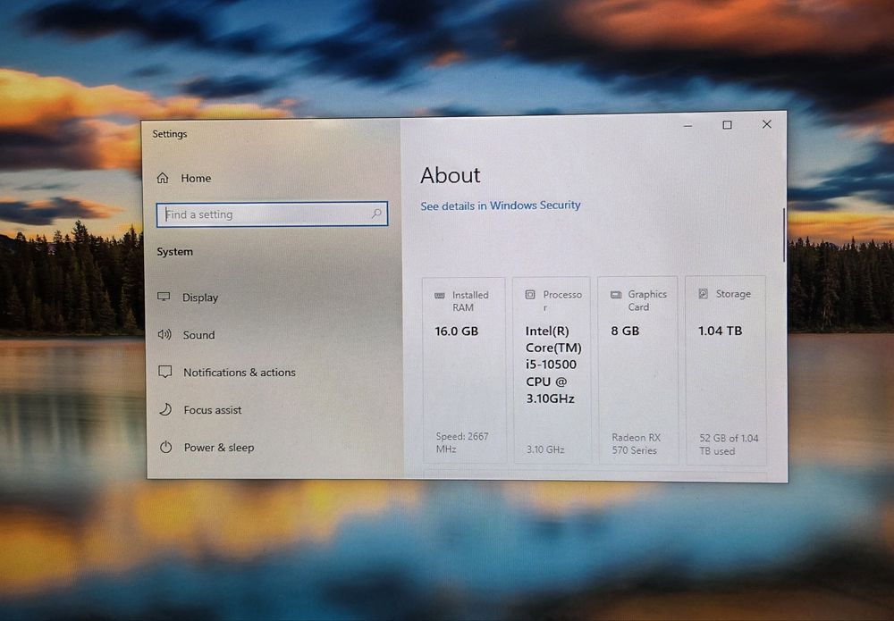 PC Gaming+Monitor Gaming 180HZ  i5+ 16GB RAM + RX 570 8GB + SSD 512gb