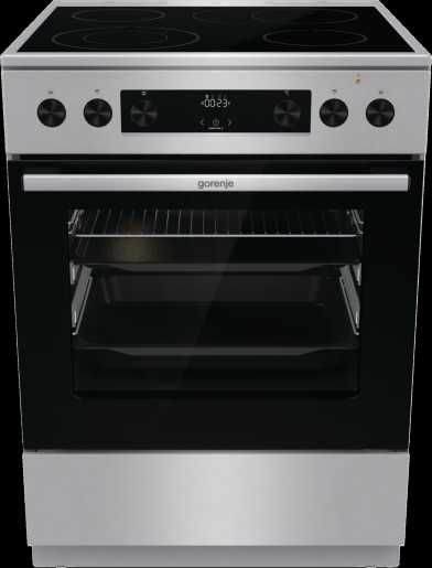 Нова Готварска печка с керамичен плот Gorenje GECS6C70XPA