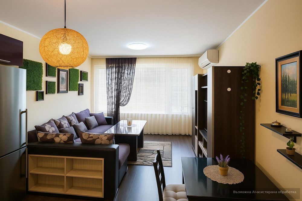 Дава се под наем Тристаен апартамент в Пловдив, Кършияка - 75 кв.м за 612 € - Снимка #1