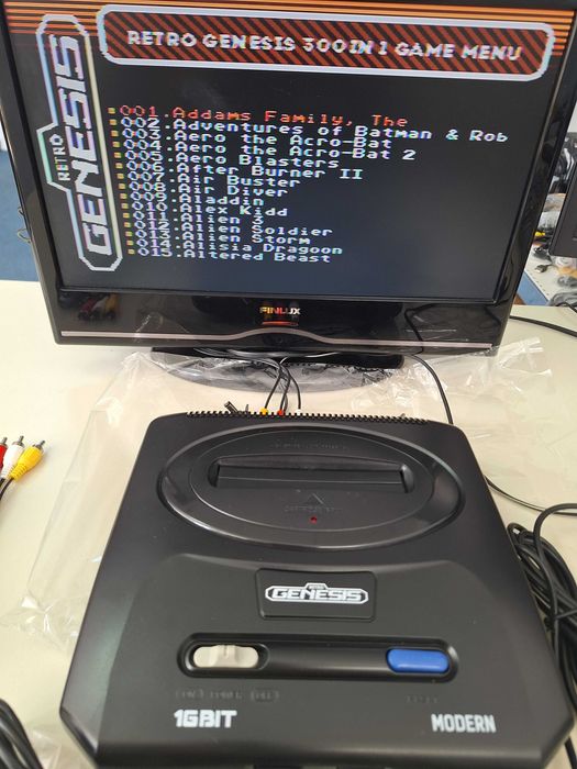 Genesis Sega Mega Drive Game Retro Game Console 16 Bit, 300 jocuri
