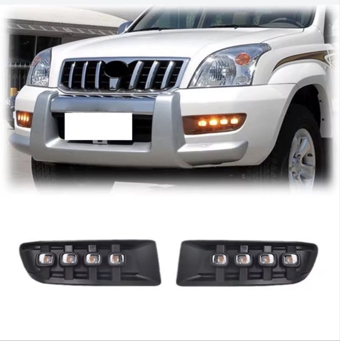 ДРЛ Led туманки на PRADO 120