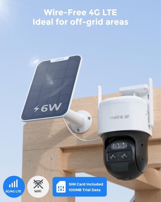 Reolink Track Mix LTE 4K + solar